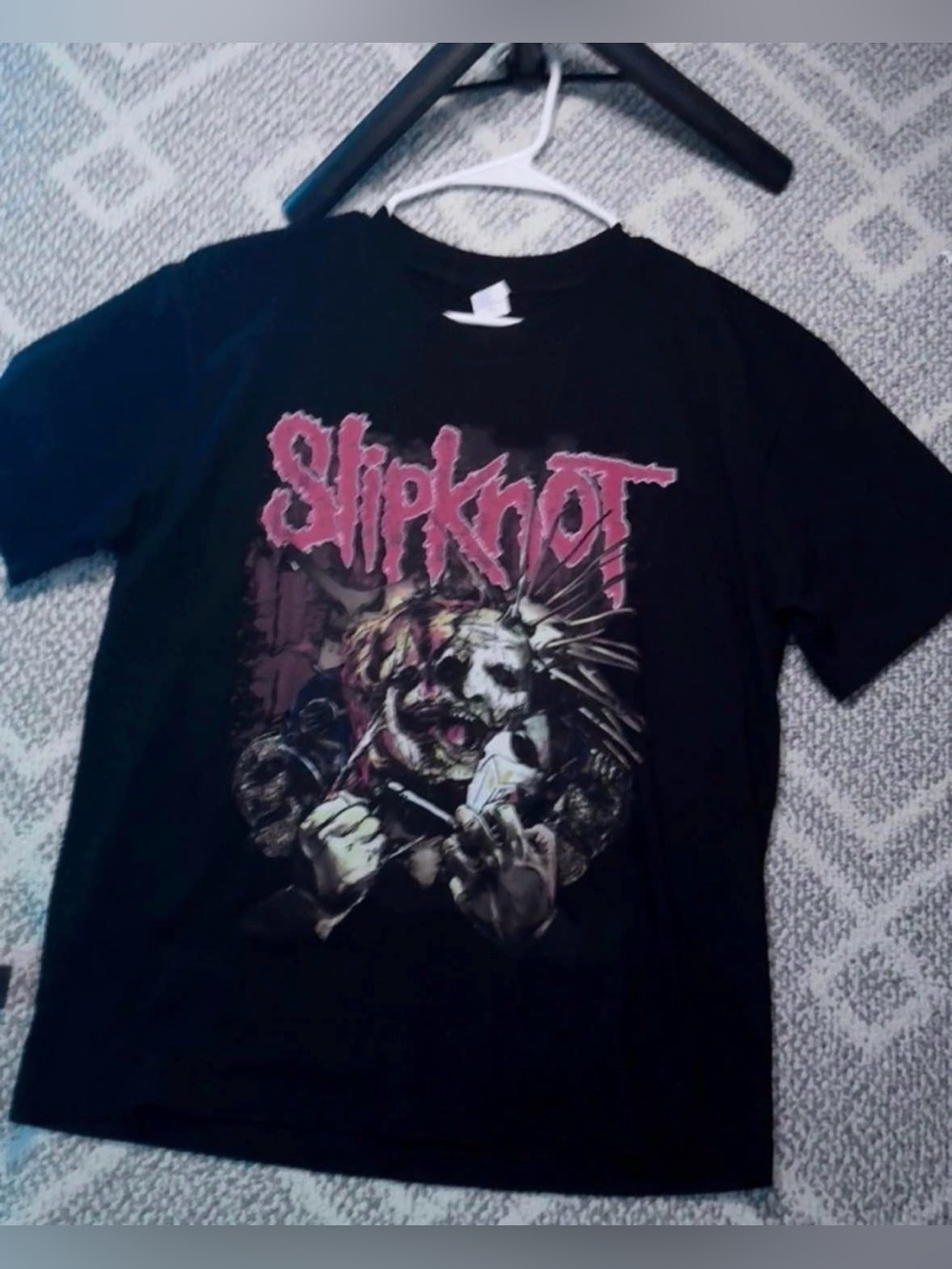 Slipkton Graphic Tee - Black with Red Logo